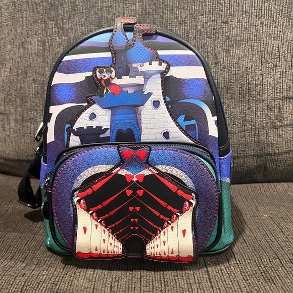 Exclusive Alice In Wonderland Queen Of Hearts Castle Loungefly main image 5